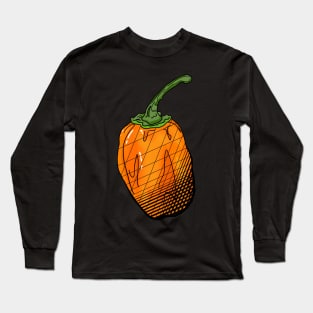 Habanero Pepper Long Sleeve T-Shirt